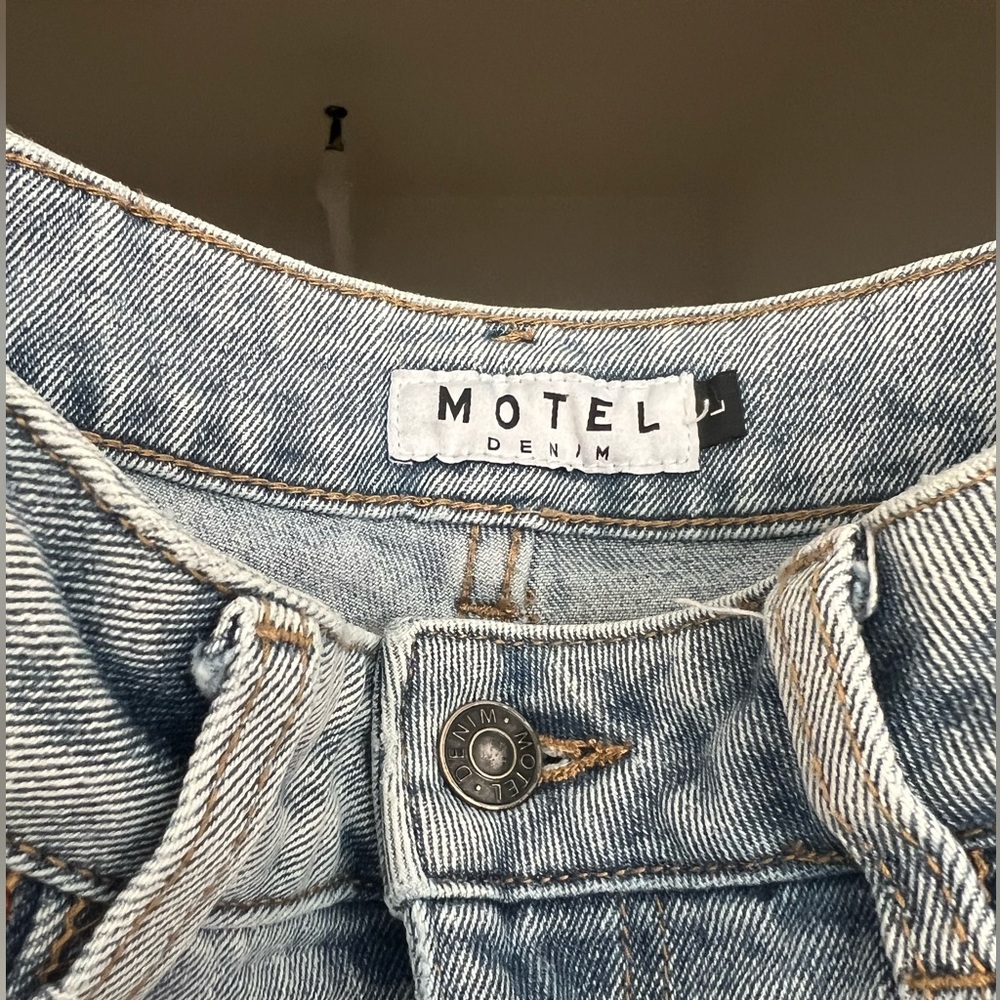MOTEL ROCKS split bootleg jeans - Picture 3 of 3